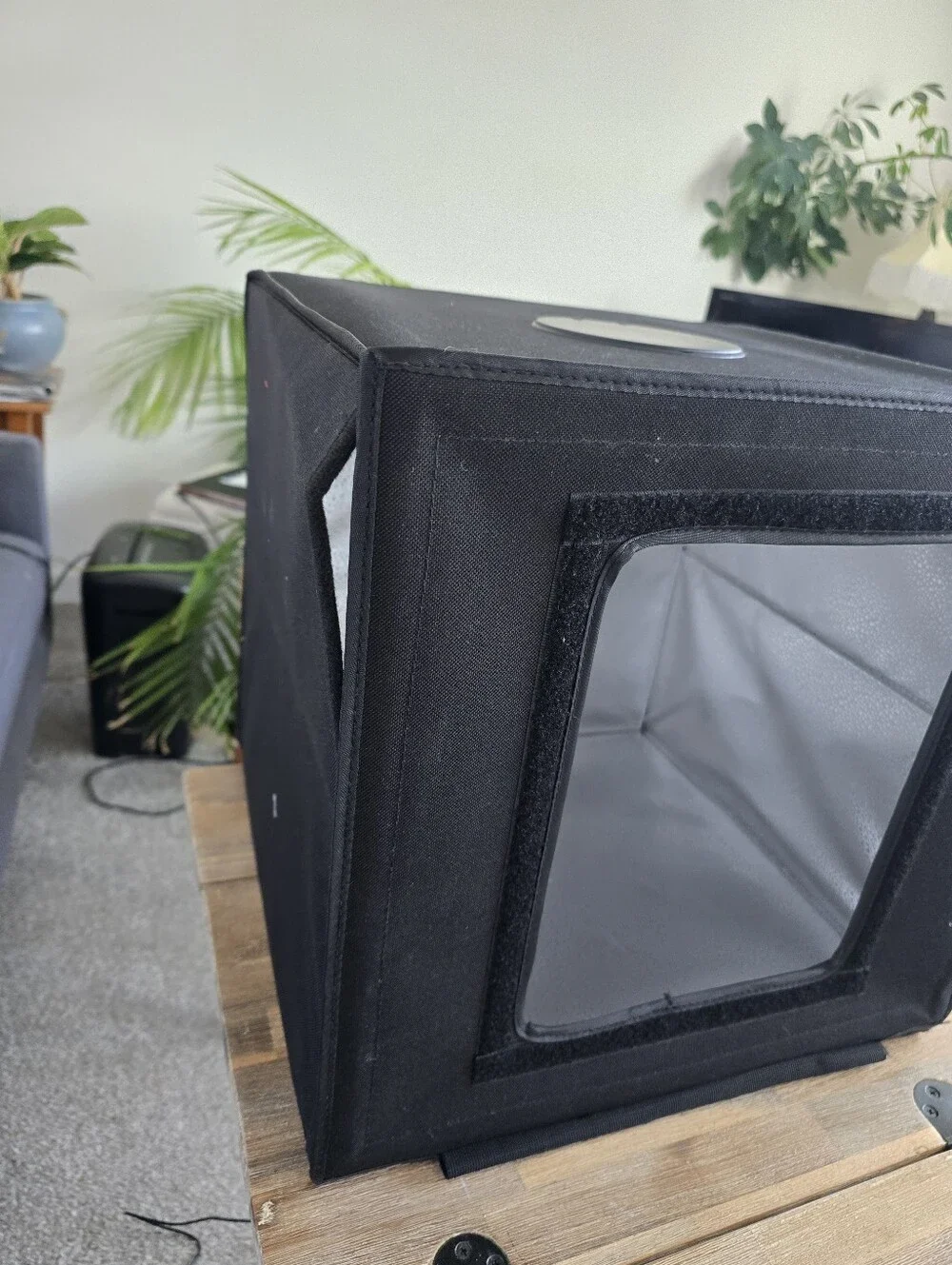 Black Photography Light Box - Portable Photo Studio